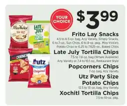 ShopRite Your Choice Snacks offer