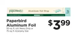 ShopRite Paperbird Aluminum Foil offer