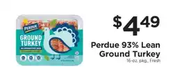 ShopRite Perdue 93% Lean Ground Turkey offer
