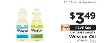 ShopRite Wesson Oil offer