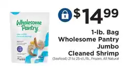 ShopRite Wholesome Pantry Jumbo Cleaned Shrimp offer