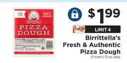 ShopRite Birrittella’s Fresh & Authentic Pizza Dough offer