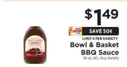 ShopRite Bowl & Basket BBQ Sauce offer