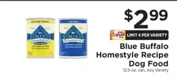 ShopRite Blue Buffalo Homestyle Recipe Dog Food offer