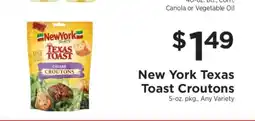 ShopRite New York Texas Toast Croutons offer