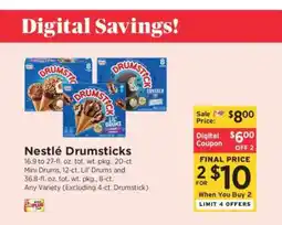 ShopRite Nestle Drumsticks offer