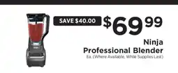 ShopRite Ninja Professional Blender offer