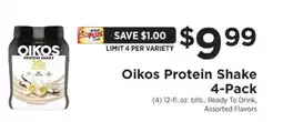 ShopRite Oikos Protein Shake 4-Pack offer