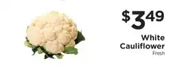 ShopRite White Cauliflower offer