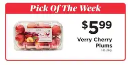 ShopRite Verry Cherry Plums offer