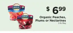 ShopRite Organic Peaches, Plums or Nectarines offer
