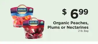 ShopRite Organic Peaches, Plums or Nectarines offer