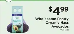 ShopRite Wholesome Pantry Organic Hass Avocados offer