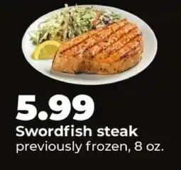 Hy-Vee Swordfish steak offer