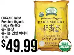 Hmart ORGANIC FARM Premium Organic Haiga Mai Rice offer