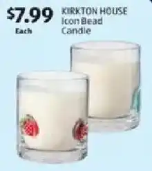 Aldi Kirkton house icon bead candle offer