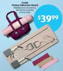 Aldi Crane Fitness Reformer Board offer