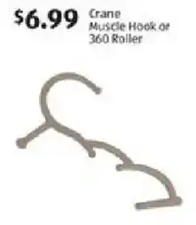 Aldi Crane Muscle Hook or 360 Roller offer