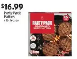 Aldi Party Pack Patties offer