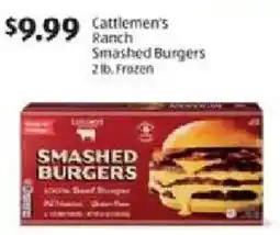 Aldi Cattlemen's Ranch Smashed Burgers offer