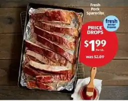 Aldi Fresh Pork Spareribs offer
