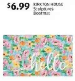 Aldi Kirkton house sculptures doormat offer