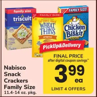 ACME Nabisco Snack Crackers offer