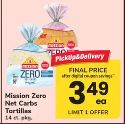 ACME Mission Zero Net Carbs Tortillas offer
