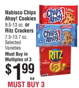 Smart & Final Nabisco Chips Ahoy! Cookies Ritz Crackers offer