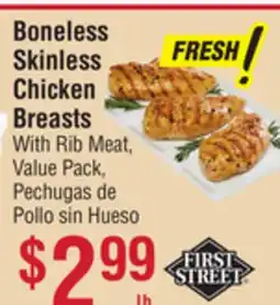 Smart & Final Boneless Skinless Chicken Breasts offer