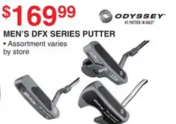 Dunham's Sports ODYSSEY MEN'S DFX SERIES PUTTER offer