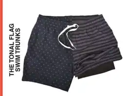 Dunham's Sports THE TONAL FLAG SWIM TRUNKS offer