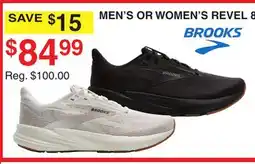 Dunham's Sports BROOKS MEN'S OR WOMEN'S REVEL 8 offer