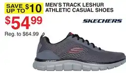 Dunham's Sports SKECHERS MEN'S TRACK LESHLUR ATHLETIC CASUAL SHOES offer