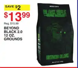 Dunham's Sports BEYOND BLACK 2.0 12 OZ. GROUNDS offer