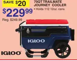Dunham's Sports IGLOO 70QT TRAILMATE JOURNEY COOLER offer