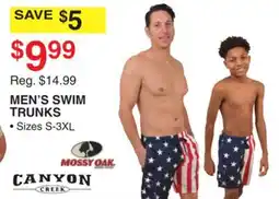 Dunham's Sports MEN'S SWIM TRUNKS offer