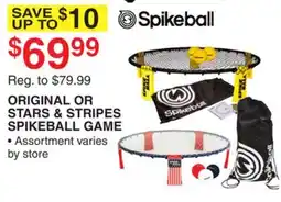 Dunham's Sports SPIKEBALL ORIGINAL OR STARS & STRIPES SPIKEBALL GAME offer