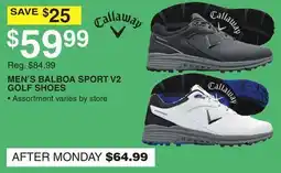 Dunham's Sports CALLAWAY MEN'S BALBOA SPORT V2 GOLF SHOES offer