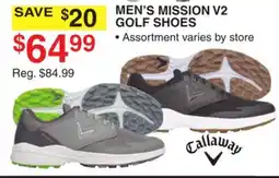 Dunham's Sports CALLAWAY MEN'S MISSION V2 GOLF SHOES offer