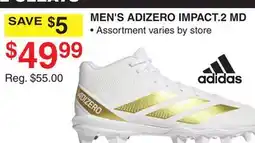Dunham's Sports ADIDAS MEN'S ADIZERO IMPACT.2 MD offer