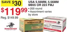 Dunham's Sports USA 5.56MM, 5.56MM M855 OR 223 FMJ offer