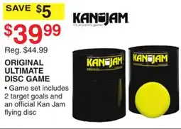 Dunham's Sports KANJAM ORIGINAL ULTIMATE DISC GAME offer