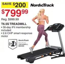 Dunham's Sports NORDICTRACK T6.5S TREADMILL offer