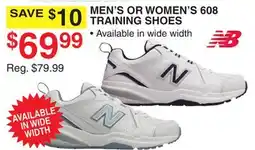 Dunham's Sports MEN'S OR WOMEN'S 608 TRAINING SHOES offer
