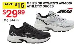 Dunham's Sports AVIA MEN'S OR WOMEN'S AVI-6000 ATHLETIC SHOES offer