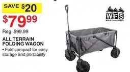 Dunham's Sports WFS ALL TERRAIN FOLDING WAGON offer