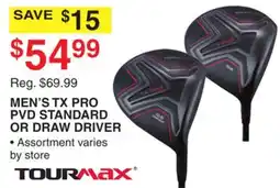 Dunham's Sports TOURMAX MEN'S TX PRO PVD STANDARD OR DRAW DRIVER offer