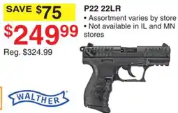 Dunham's Sports WALTHER P22 22LR offer