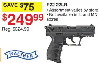 Dunham's Sports WALTHER P22 22LR offer